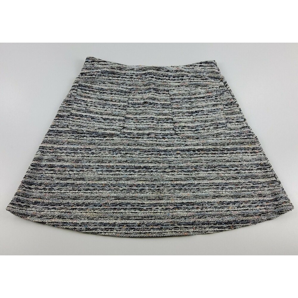 LOFT Ann Taylor Boucle Multicolor A Line Skirt Size S